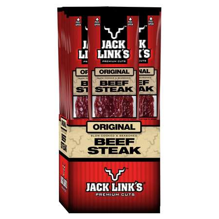 JACK LINKS 1 oz. Original Beef Steak, PK144 04002